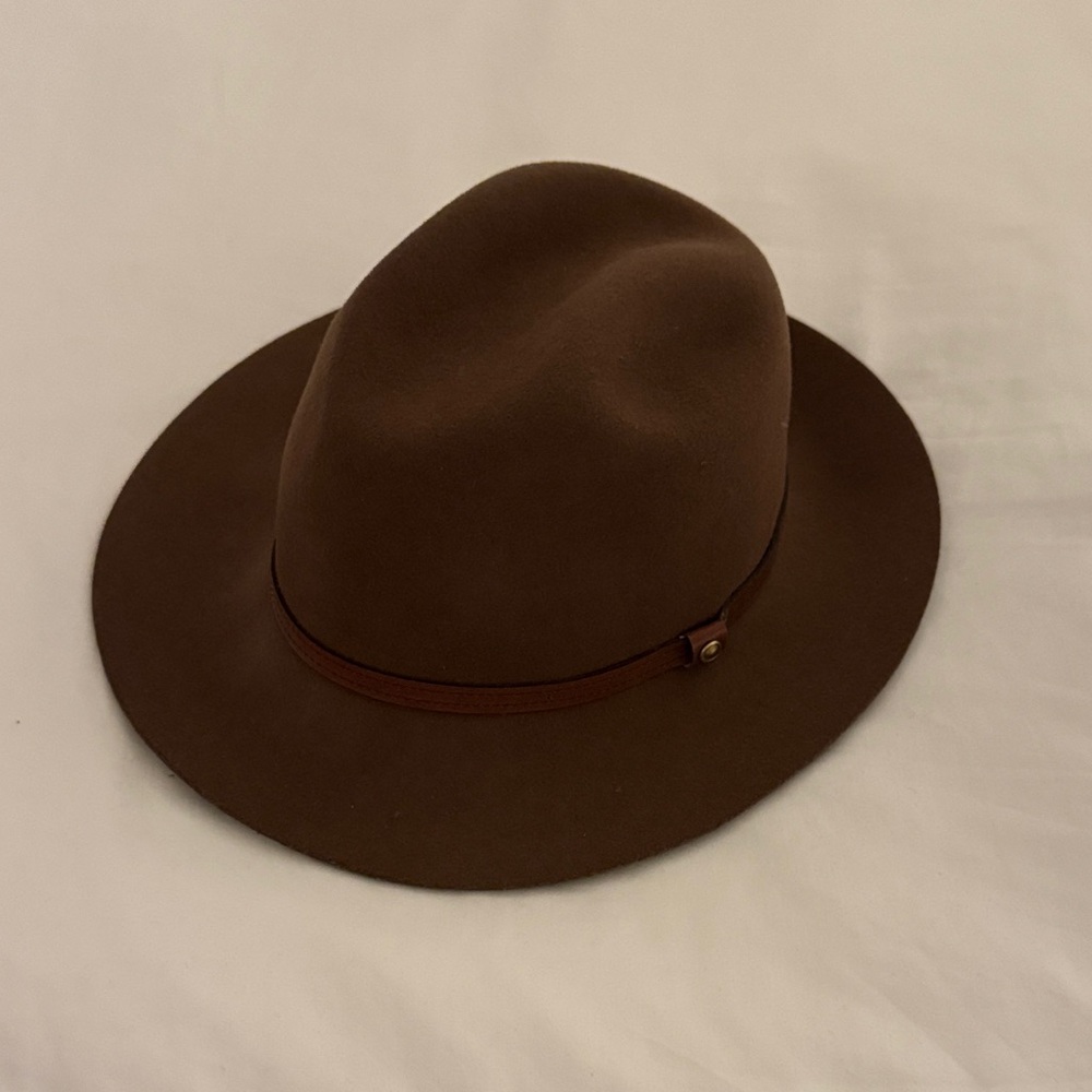 Rag & Bone Brown Fedora Hat